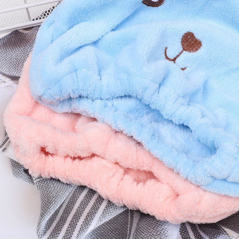 Wrap Hat Quickly Dry Hair Hat Wrapped Towel Cap Quick Drying Hair Towel