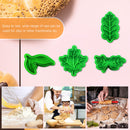 Cookie Cutter Set 4 Pieces Pressable Biscuit Cutters Set Fondant Cookie Mol
