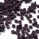 Fire Paint Sealing Wax Tablet Lacquer Seal Envelope Decor (Violet Black)