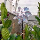 Bird Repellent Windmill Outdoor Garden Bird Repeller Pinwheels Home Lawn Decor