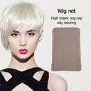 Women Wig Net Liner Nylon Hair Making Streching Elastics Snood Headgear Newly