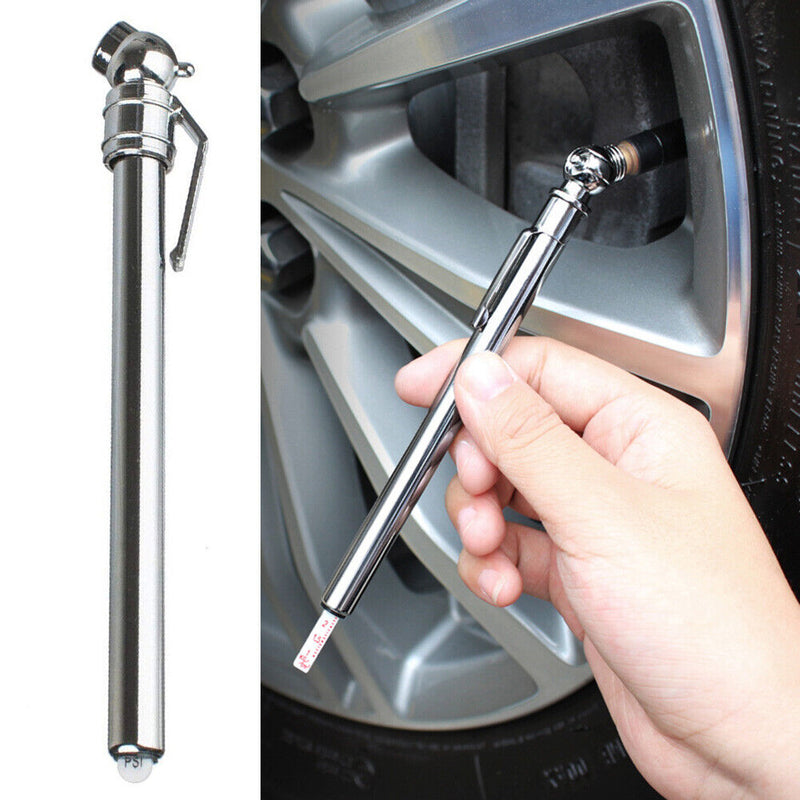 Car Vehicle Air Pressure Monitor Barometer 5-50psi Mini Tire Pressure Test Meter