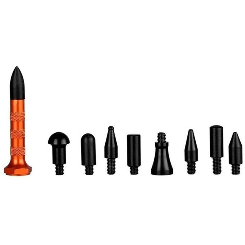 9pcs Paintless Knock Down Pen Car Dent Repair Tools Auto Maintenance Parts Kit