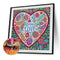 Partial Special Shape Drill Diamond Painting Heart Rhinestone Draw (UP112)