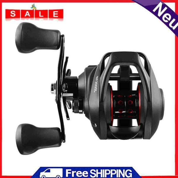 Fishing Reel 12+1BB Dripping Wheel 7.2:1 Gear Ratio Brake System Accessories