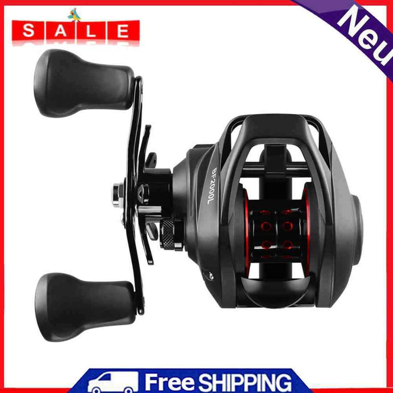 Fishing Reel 12+1BB Dripping Wheel 7.2:1 Gear Ratio Brake System Accessories