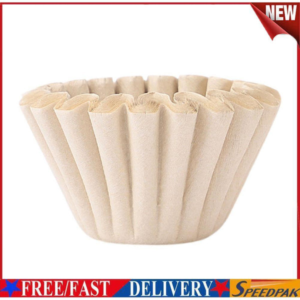 50pcs Pour Over Wave Coffee Drip Filter Paper for Coffee Maker (1-2 Cup) #F