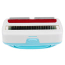 Handheld Carpet Brushes Table Sofa Bed Crumb Sweeper Roller Cleaner (Blue) Newly