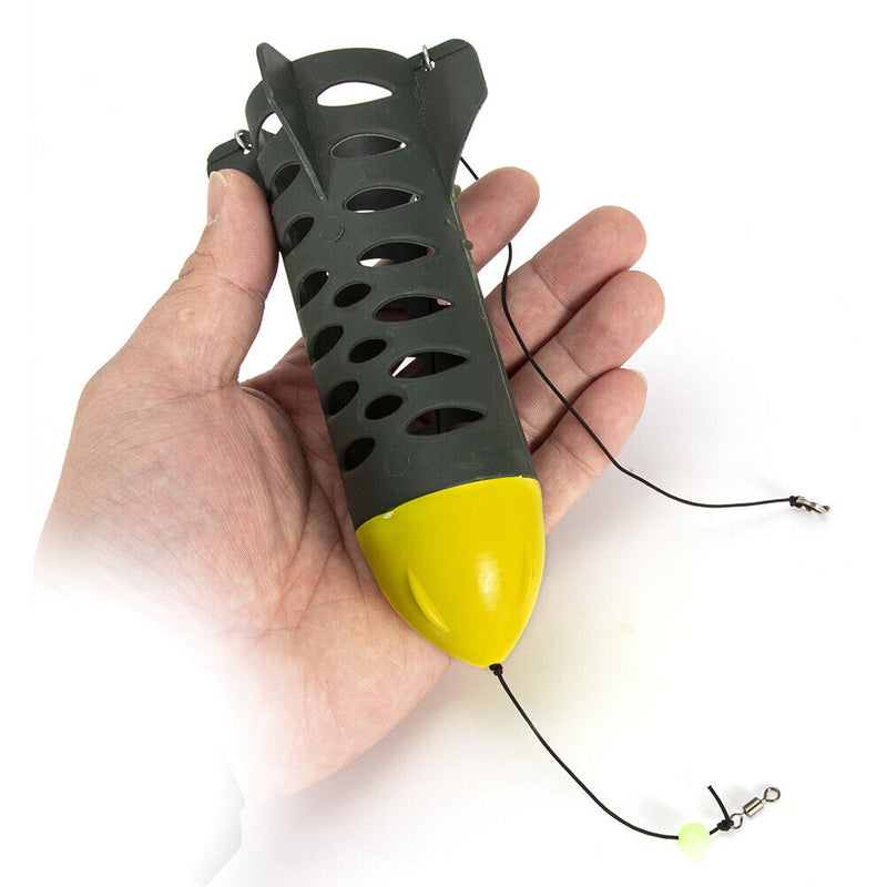 Bait Cage Trap Basket Lure Method Feeder Holder Thrower Carp Fishing Gear T