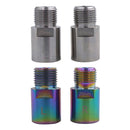 Bike Pedal Extender Extension Bolts Spacers Axle Crank Pedal (Colorful)