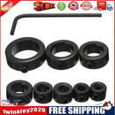 8Pcs Woodworking Drill Bit Depth Stop Collars Ring Positioner Drill Locator