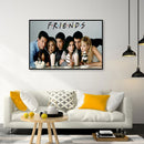 Friends Oil Paint By Numbers Kits Canvas Picture Wall Art DIY Craft Coloring