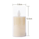 Flameless Candle Lights Electronic Tealight Wedding Home Decor (5x12.5cm)