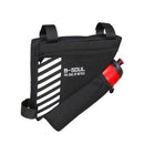 Bike Bicycle Bag Front Tube Frame Handlebar Cycling Triangle Pouch (Black) Newly