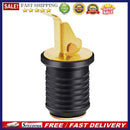Adjustable Boat Marine Deck Plug Drain Brass Screw Type Plug Socket for Yac