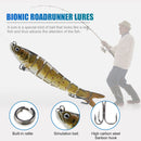 Fishing Lures Slow Sinking Multi Jointed Bionic Lures with Hook (08) Newly