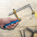 U Type Mini Woodworking Hand Saw Kit DIY Jewelry Hand Tools + 8pcs Blades Newly