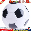 Soft Classic NO.3 Black White Standard Size Soccer Ball Training Football Newly