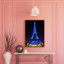 DIY Eiffel Tower Round Diamond Painting Cross Stitch Kit Bead Art Home Decor