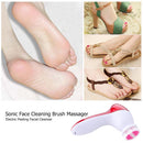 6"" 1 Sonic Vibration Massager Face Cleaning Brush Exfoliating Facial Cleaner