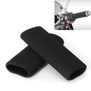 Motorbike Motorcycle Slip-On Foam Anti Vibration Comfort Handlebars Grip Covers#
