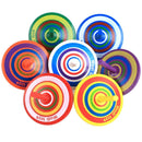 Wood Gyro Kids Toys Relief Stress Desktop Spinning Top Toys Gifts (Circle) Newly