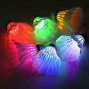 4Pcs/Set Colorful LED Badminton Sport Feather Shuttlecock Lighting K0D6 W8R3