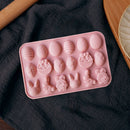 Easter Mold Bunny Eggs Silicone Baking Mould Pudding Tray Pastry Tools Newly
