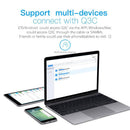 JUNERAIN Jaserain DM Q3C 2.5"" HDD Wireless External Hard Drive Chassis