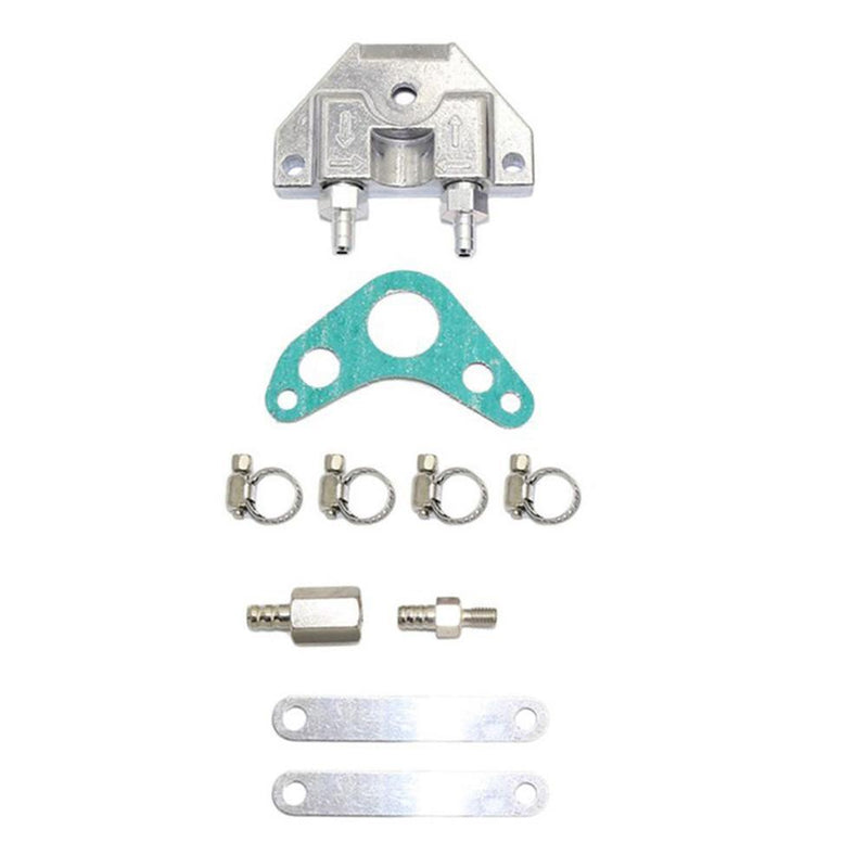 Engine Oil Cooler Cooling Radiator Kit for 125cc PIT PRO Trail Dirt(Red) Newly