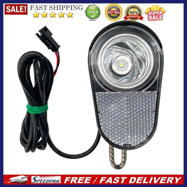 36V 48V Front Headlight 3W E-Scooter Front Light Cycling Parts Accessories
