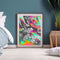 Apricot Flower Oil Painting By Numbers Canvas Coloring Picture Set No Frame