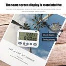 YS-218 Digital Sleep Stopwatch Kitchen Count Up Countdown Timer for Cooking
