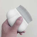 Pet Comb Massage Brush for Dogs Cats Grooming Hair Remover Cleaner (White) Newly