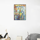 5D DIY Special Shaped Diamond Painting Cat Embroidery Mosaic Kit Home Wall Decor