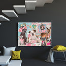 Diamond Painting Cat Dog Party Full Round Drill Picture of Rhinestone DIY Kits