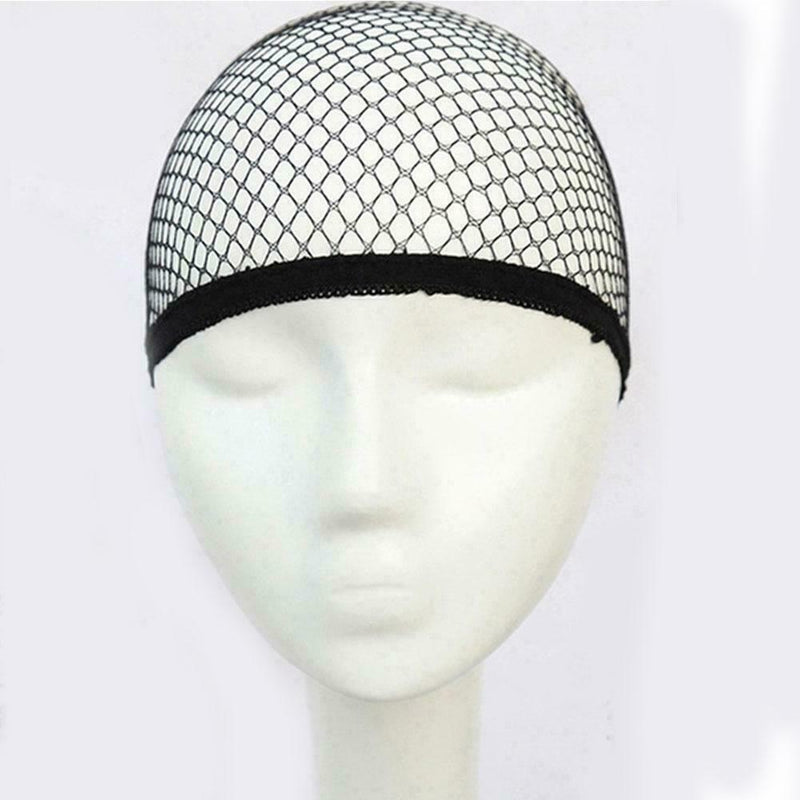 Women Ladies Fashion Curly Wavy Medium Length 23" Long Hair Black Synthetic G6B0