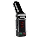 LCD Car Kit Bluetooth FM Transmitter MP3 Player 3.5mm Handsfree B2S7 USB G7Z1