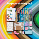 21pcs Handmade DIY Quilled Paper Beginner Set Craft Quilling Tool Paper Decor