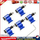MUQZI 5pcs/Set MTB Bike Hydraulic Brake Cable Housing Adapter Clip (Blue) Newly