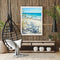 Seaside Lounger Oil Paint By Numbers DIY Handpainted on Canvas Wall Art Unframed