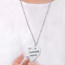 2pcs Adjustable Love Heart Pendant Splice Clavicle Chain Necklace Women Jewelry