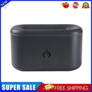 Essential Oil Diffuser Flame Humidifier Home Office Aromatherapy (Black)