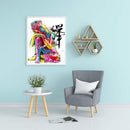 11CT Full Embroidery Kit Stamped Colorful Buddha Statue Cross Stitch Kits