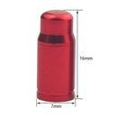 2x Bicycle Presta Tire Valve Cap Aluminum Alloy Bike Valve Cover (Red) Newly