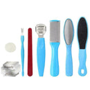 8Pcs/Set Manicure Foot Care File Set Dead Hard Skin newmc Callus Remover F5C2