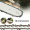 18" Chainsaw Saw Chain Home Logging Chainsaw Chain R3C8