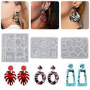 143pcs Earrings & Drop Earring Molds Handmade Earrings Set for Making Souve