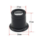 10X Portable Monocular Magnifying Glass Loupe Magnifier for Watch Jewelry