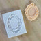 Lace Photo Frame Silicone Mold DIY Fondant Chocolate Cake S2U8 Tool Baking L1R8
